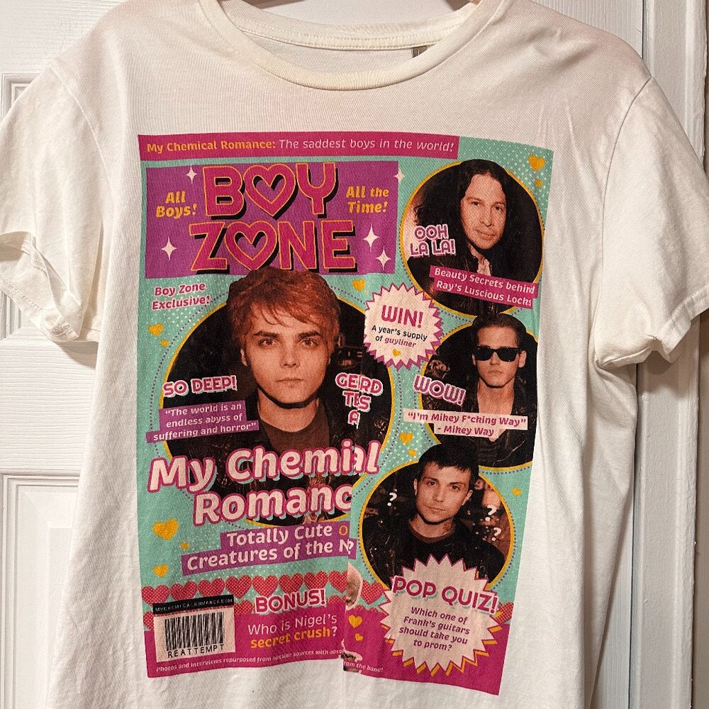My Chemical Romance Boyzone T-Shirt - Limited Edition